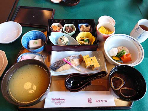 奈良ホテルの朝食
