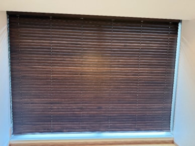ナニック ウッドブラインド施工写真